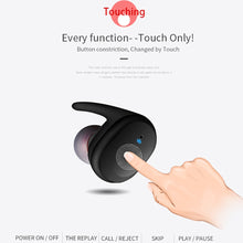 Load image into Gallery viewer, Touch Wireless Sports Headphones IPX5 Waterproof