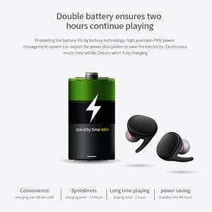 Touch Wireless Sports Headphones IPX5 Waterproof