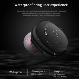 Touch Wireless Sports Headphones IPX5 Waterproof