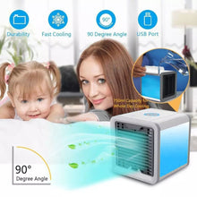 Load image into Gallery viewer, HOTDEAL New Mini Air Conditioner with 7 LED Colors