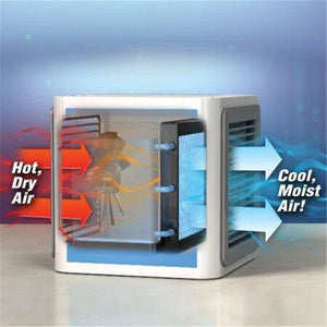 HOTDEAL New Mini Air Conditioner with 7 LED Colors