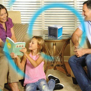 HOTDEAL New Mini Air Conditioner with 7 LED Colors