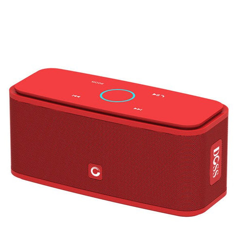 Portable Bluetooth Speaker Touch Control Wireless Stereo With Built-in Mic