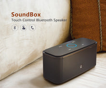 Load image into Gallery viewer, Portable Bluetooth Speaker Touch Control Wireless Stereo With Built-in Mic